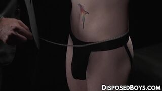 DisposedBoys.com - Hairy studs Jack Dixon and Legrand Wolf spitroast jock Danny Wilco