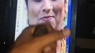 Neeta aunty cum tribute