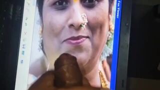 Neeta aunty cum tribute