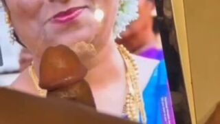 Neeta aunty hot cum tribute