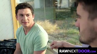 RawNextDoor.com - Super sexy dudes Johnny Riley and Derrick Dime satisfy each other