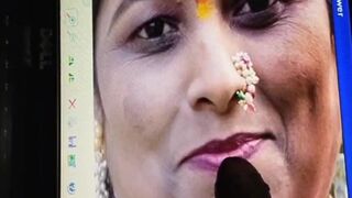 Neeta aunty cum tribute 3