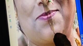 Neeta aunty cum tribute 3