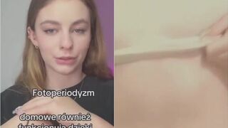 Lena - Polska modelka przed kamerką - Cam girl