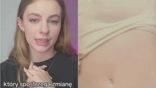 Lena - Polska modelka przed kamerką - Cam girl