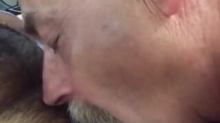 Truck Stop Cock Sucking with a Daddy Bear