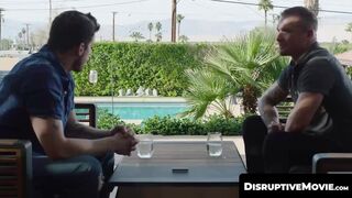 DisruptiveMovie.com - Muscular Daddy Ty Roderick pounded hard by sexy bear Isaac X in