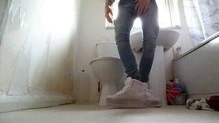 Twink Crossdresser in Tight Jeans