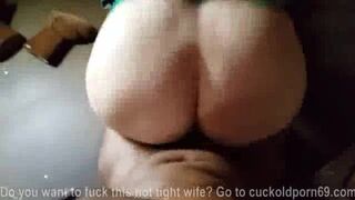 Cheating wifey begging for last fuck