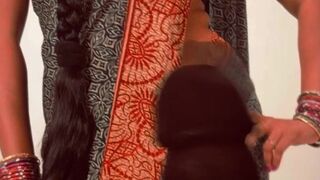 Hot Telugu aunty cum tribute