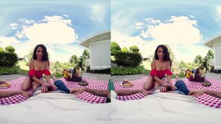 She Wants Picnic, I Give Her a Creampie - Virtual Real Porn