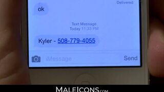 MaleIcons.com - Muscular Conner loves to bang his thick cock on young Kyler's tight a