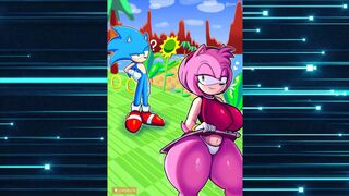 amy and sonic ,anal fck