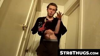 Str8Thugs.com - Billy Da Kidd's love for jerking off his hard cock and shooting a big