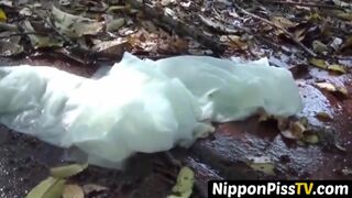 NipponPissTV.com - Young Japanese hotties secretly pissing all around town