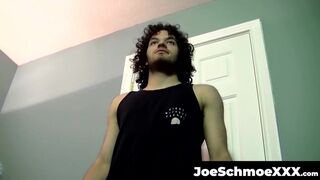 JoeSchmoeXXX.com - New straight amateur dude with hot body and attitude masturbates a