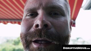 DisruptiveMovie.com - Daddy Cain Marko wrecks twink Isaac Parker's tight ass with his