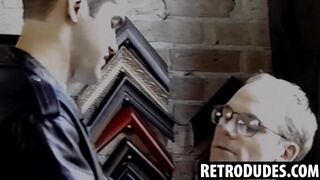 RetroDudes.com - Witness Martin and Joel in a hardcore retro anal drilling extravagan