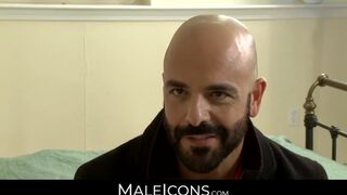 MaleIcons.com - Horny Brendan seeks big muscled anal sex and finds Adam's willing and