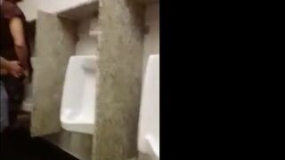 Breeding a Slut: Bareback in a Public Bathroom Orgy