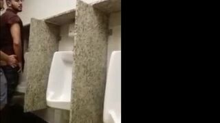 Breeding a Slut: Bareback in a Public Bathroom Orgy