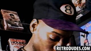 RetroDudes.com - Big dicked Joel gets ravaged hard by a massive black cock until cums