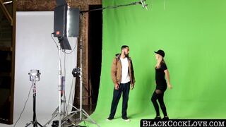 BlackCockLove.com - Cute blonde teen Candice gets that raw black meat doggystyle roug