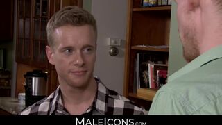 MaleIcons.com - Liam lusts for his professor as they share passionate kisses and hot