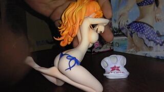 Nami Figure Bukkake on the Beach