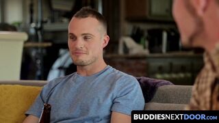 BuddiesNextDoor.com - Luca Rosso and Jake Karhoff ravage each other's buttholes in ha