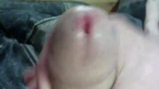 Big Cock Close-Up - Cumming Hard