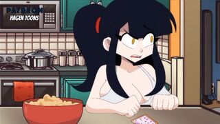 Hagen Toons animated boobs milk