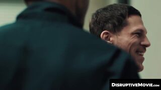 DisruptiveMovie.com - Mechanic Roman Todd bends twink Brandon Anderson over for a qui