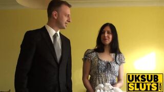 UKSubSluts.com - Cute babe Honesty's anything-goes attitude for handsome dude