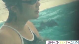 NipponSexTV.com - Japanese teens filmed while changing into swimsuits