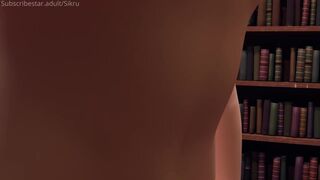 Lily Cleans the Library! [Giantess Vore Animation]