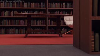 Lily Cleans the Library! [Giantess Vore Animation]