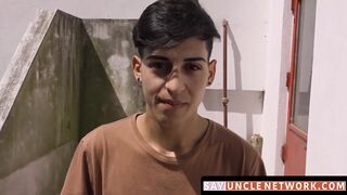 SayUncleNetwork.com - Straight Latino's gay sex discovery with raw anal pleasure