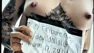 Devil Doll cum tribute