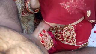 First night is always special - new Indian couple with dirty talk .