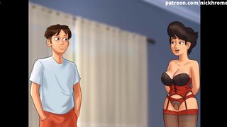 [Gameplay] Summertime Saga All Sex Scenes Helen Part 1 (Sub Hindi)