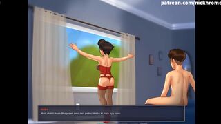 [Gameplay] Summertime Saga All Sex Scenes Helen Part 1 (Sub Hindi)