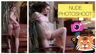 BTS - behind the scenes - Nude Photoshoot with Adele Hotness Part 2