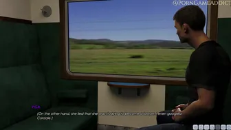 Trip porn video – [Gameplay] Lust Academy #2 | Featuring MaryHillx | Train Trip | [PC Commentary] [HD]