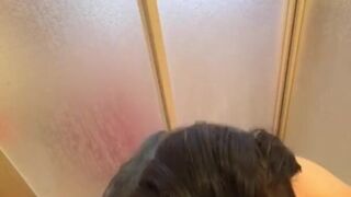 Hot Shower and girl masturbation