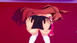 Uma Musume Pretty Derby: Kawakami Princess Sex with a Beautiful Girl. (3D Hentai)