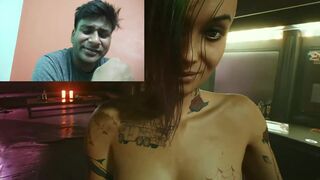 Cyberpunk 2077 Hentai Johnny Silverhand and fit girl Judy hidden sex scene