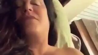 Michele masturbating