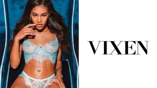 Vixen - Apple-bottomed ebony Scarlit Scandal fucked in the bedroom