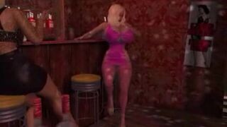 3D Busty Club Girl gets Fucked